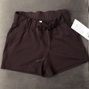 Lululemon On the Fly shorts, size 2. Brand new
